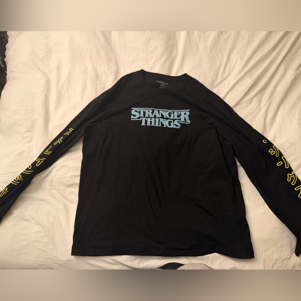 Netflix Stranger Things Black Tee
